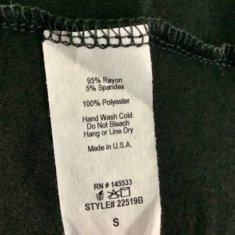 ANTHROPOLOGIE W5 Black/Paisley V-Neck Top SZ-S - Picture 8 of 8